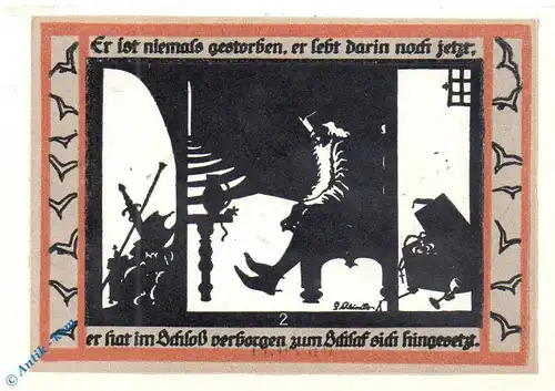 Notgeld Rossla , 25 Pfennig Schein Nr 2 , graubraun , Mehl Grabowski 1136.2 , Sachsen Anhalt Seriennotgeld
