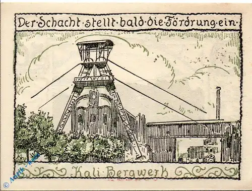 Notgeld Röhrigshöfe a. Werra , 50 Pfennig Schein E , Mehl Grabowski 1132.1 , Hessen Seriennotgeld