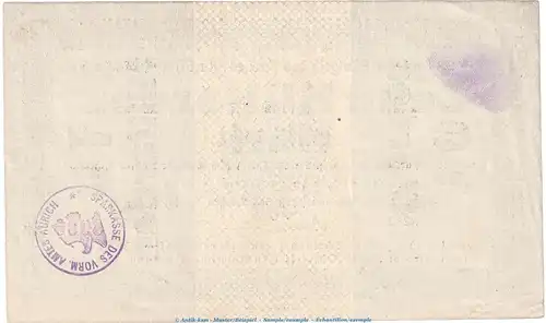 Notgeld Kreis Aurich , 10 Milliarden Mark Schein in L-gbr.E Keller 204.d von 1923 , Niedersachsen Inflation