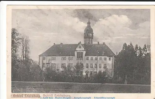 AK-PK Fürstentum Callnberg , Motiv Schloss Erichsburg , gel. 1925 , Niedersachsen