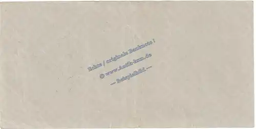 Banknote , 2 Mark Schein in f-kfr. DWM-7, Ros.506, M.37, deutsche Wehrmacht - 3. Reich