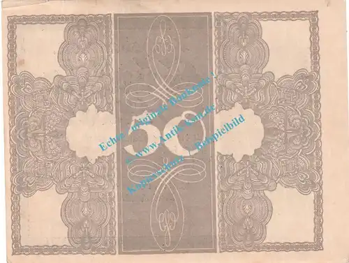 Banknote , 50 Mark Schein in L-gbr. DEU-44.c, Ros.56, P.64, Kaiserreich - deutsche Reichsbank