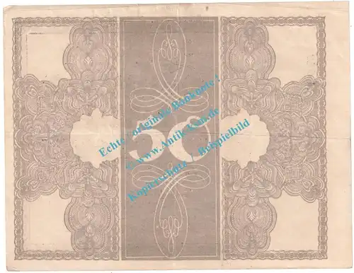 Banknote , 50 Mark Schein in gbr. DEU-44.a, Ros.56, P.64, Kaiserreich - deutsche Reichsbank