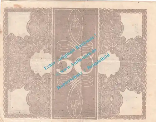 Banknote , 50 Mark Schein in gbr. DEU-44.c, Ros.56, P.64, Kaiserreich - deutsche Reichsbank -B