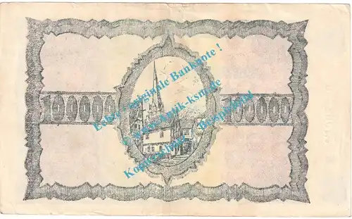 Mülheim , Notgeld 100.000 Mark Schein in gbr. Keller 3637.b , Rheinland 1923 Grossnotgeld Inflation