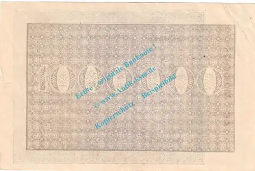 Mülheim , Notgeld 1 Million Mark Schein in gbr. Keller 3638.e , Rheinland 1923 Grossnotgeld Inflation