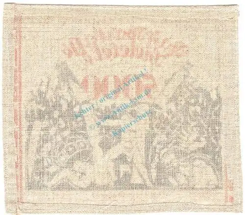 Bielefeld , Banknote 5.000 Mark -Jute- in unc-kfr Grab. 67.a , Westfalen 1923 Inflation