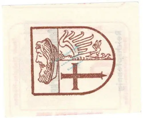 Neheim Hüsten , Notgeld 10 Pfennig Schein unc-kfr. Topp 668.2 , Westfalen 1947 Notgeld 1945-48
