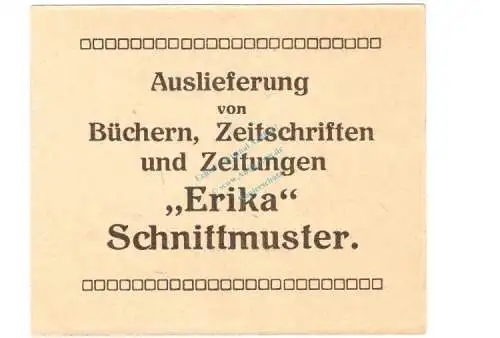 Hamburg , Notgeld 1 Pfennig Schein unc-kfr. Ti.2765.375.01 , Hamburg o.D. Verkehrsausgabe