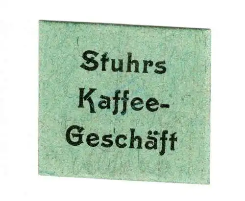 Hamburg , Notgeld 1 Pfennig Schein unc-kfr. Ti.2765.460.01 , Hamburg o.D. Verkehrsausgabe