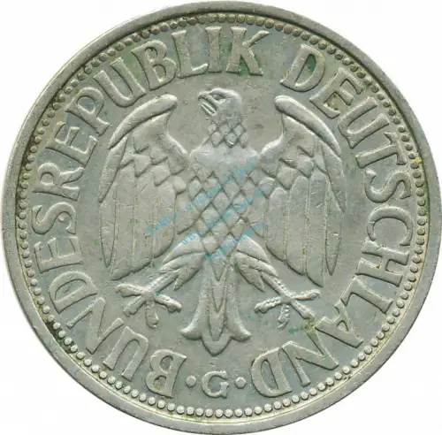 2 Mark Kursmmünze 1951 G -Ähren Weinblätter Trauben- ss , J.386 -0702