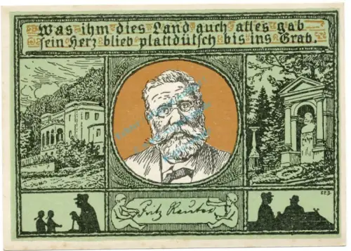 Eisenach , Notgeld 50 Pfennig Schein Nr.5 unc-kfr. M-G 318.1 , TH o.D. Seriennotgeld -5731