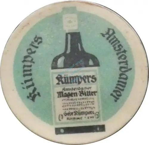 Rheine , Kapselgeld 50 Pfennig -Kümpers Amsterdamer- unc-kfr. NRW o.D. -0086