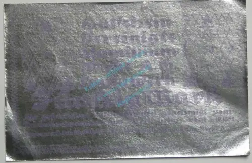 Lautawerk , Banknote 50 Mark -Alu- unc-kfr. Mü.2590.2 , BBG 1922 Großnotgeld -3633