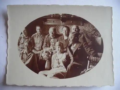 Alte AK Foto Familienfoto um 1929 ??? [V20]