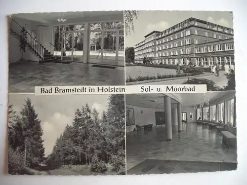 Alte AK Bad Bramstedt Mehrbildkarte [C15]