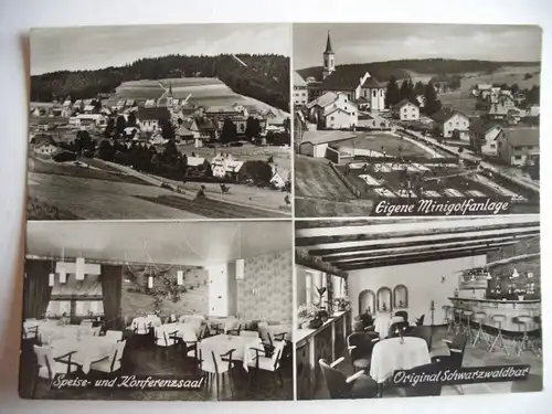 Alte AK Schönwald Schwarzwald Gasthof Landpost [C22]