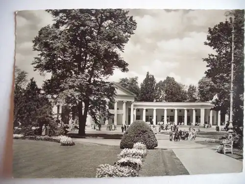 Alte AK Bad Oeynhausen Wandelhalle Kurpark [C75]