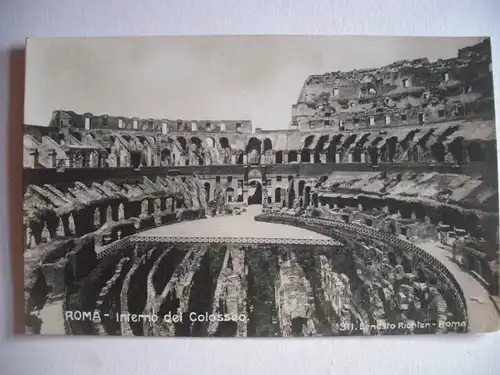Alte AK Roma Interno del Colosseo um 1925 [65]