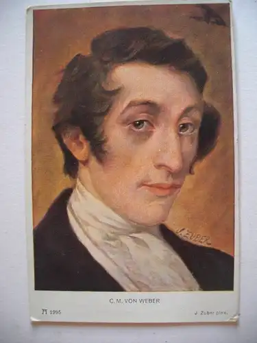 Alte AK C. M. Von Weber [84]