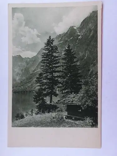 Alte AK Berchtesgaden Kesselalpe Königssee [aS653]