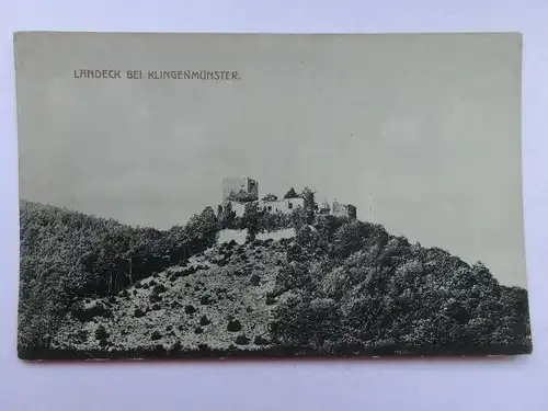 Alte AK Landeck bei Klingenmünster [aS670]