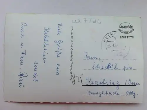 Alte AK Donaudurchbruch bei Kehlheim Befreiungshalle [aS675]
