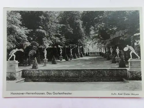Alte AK Hannover Herrenhausen Das Gartentheater [aS693]