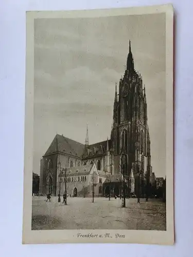 Alte AK Frankfurt Dom [aS741]