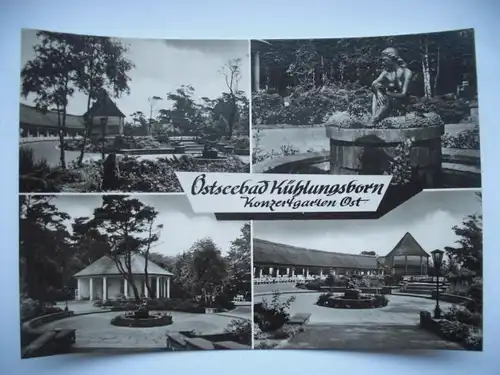 Alte AK Ostseebad Kühlungsborn Mehrbildkarte [D9]