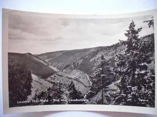 Alte AK Lauscha Blick vom Lauschenstein [D28]
