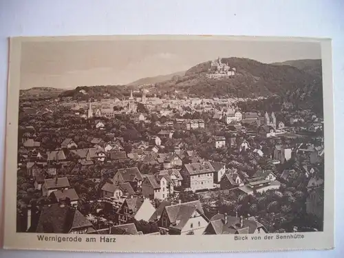 Alte AK Wernigerode Harz um 1930 [E1136]