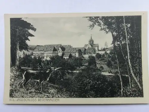 Alte AK Bebenhausen Kgl. Jagdschloß [aR635]