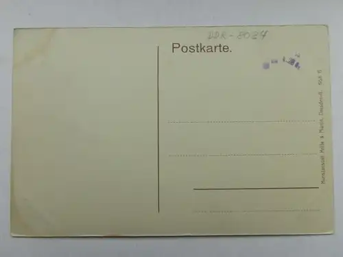 Alte AK Wehlen Sächsische Schweiz (m. Riss) [aR636]