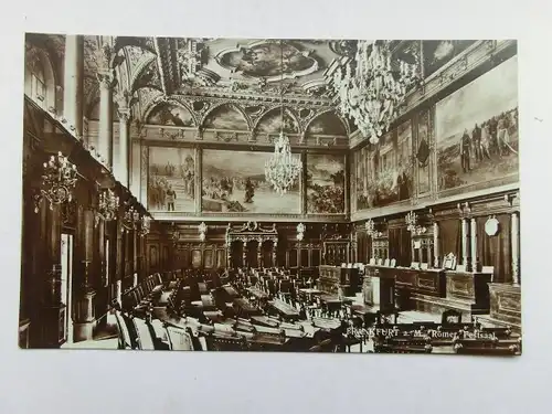 Alte AK Frankfurt Römer Festsaal [aR640]