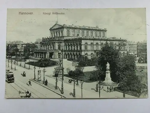 Alte AK Hannover Königl. Hoftheater [aR653]