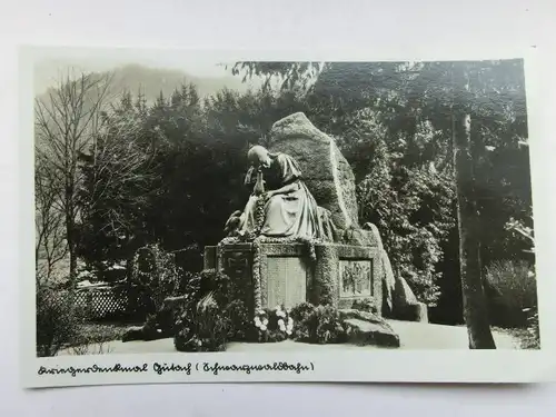 Alte AK Kriegerdenkmal Gutach Schwarzwald [aR658]