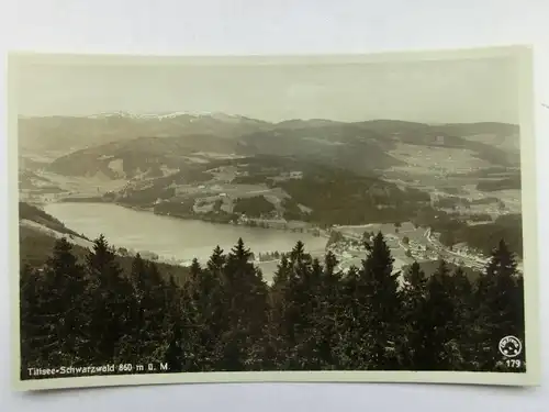 Alte AK Titisee Schwarzwald [aR681]