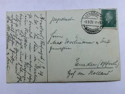 Alte AK Felsenschloß Stempel Milkow Arnsdorf Riesengebirge [aR686]