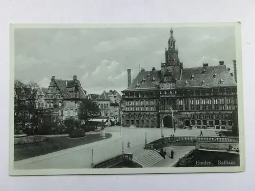 Alte AK Emden Rathaus [aR688]