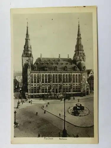 Alte AK Aachen Rathaus [aR699]