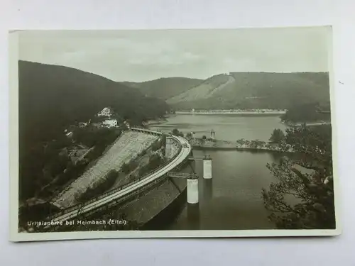 Alte AK Urftalsperre Heimbach Eifel [aR706]