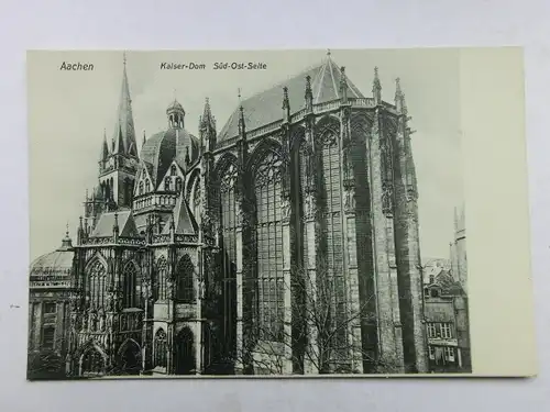 Alte AK Aachen Dom Kaiser Dom Süd Ost Seite um 1920 [aS796]