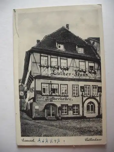 Alte AK Eisenach Lutherhaus 1947 [T749]