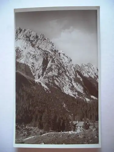 Alte AK Musauer Alm Köllespitze Gimpel Tannheimer Tal [F413]