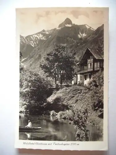 Alte AK Waldhotel Christlessee Trettachspitze [F265]