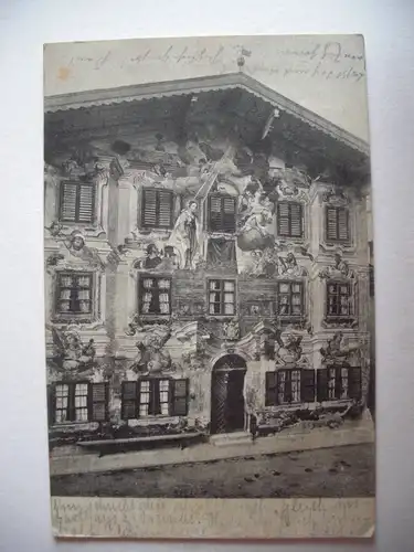 Alte AK Mittenwald Neunerhaus 1911 [F292]