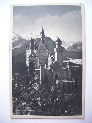 Alte AK Schloß Neuschwanstein [F369]