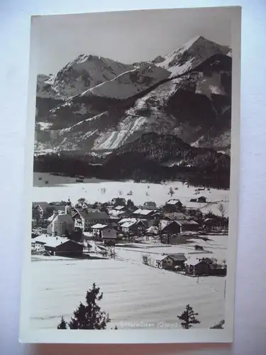 Alte AK Unterwössen 1937 [F418]