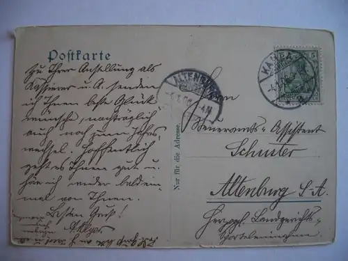 Alte AK Leuchtenburg 1906 [F456]